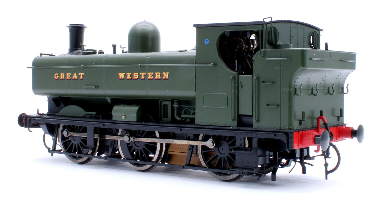 Class 57xx Pannier 'Great Western' Green Unnumbered - Steam Tank Locomotive - Sound Fitted