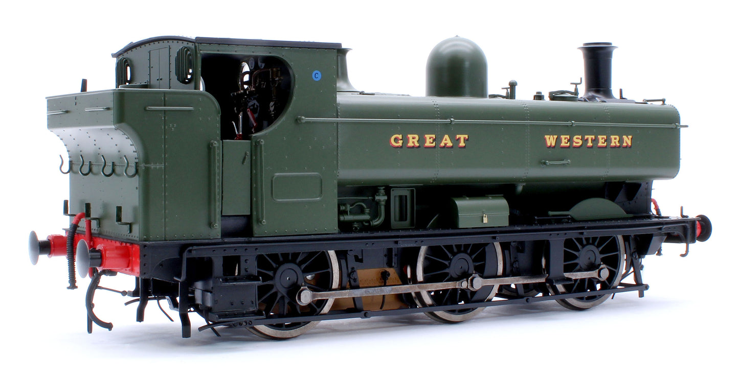 Class 57xx Pannier 'Great Western' Green Unnumbered - Steam Tank Locomotive - Sound Fitted