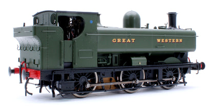 Class 57xx Pannier 'Great Western' Green Unnumbered - Steam Tank Locomotive