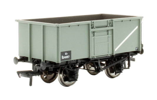 Pre-Owned 37-375B 16T Pressed End Door Steel Mineral Wagon BR Grey 'B241057'