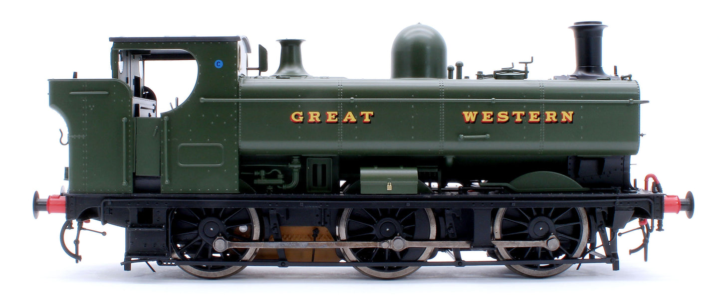 Class 57xx Pannier 'Great Western' Green Unnumbered - Steam Tank Locomotive