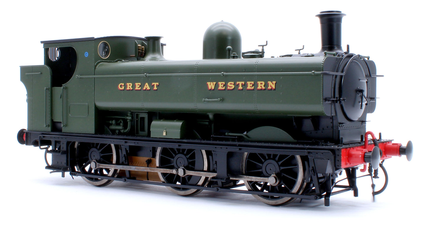 Class 57xx Pannier 'Great Western' Green Unnumbered - Steam Tank Locomotive