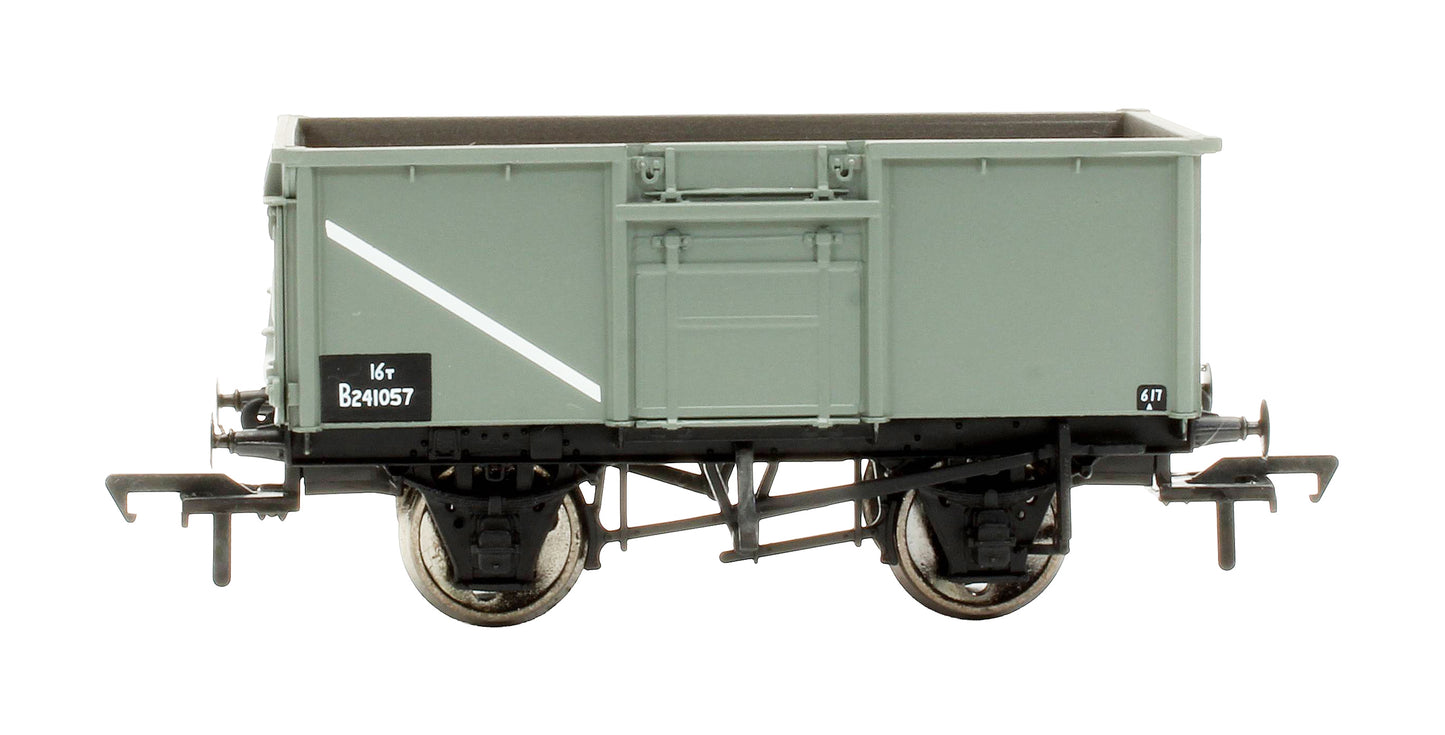 Pre-Owned 37-375B 16T Pressed End Door Steel Mineral Wagon BR Grey 'B241057'