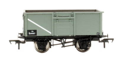 Pre-Owned 37-375B 16T Pressed End Door Steel Mineral Wagon BR Grey 'B241057'