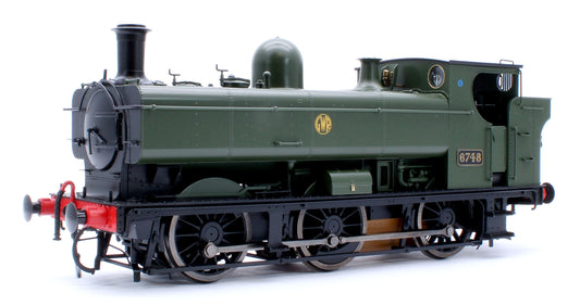 Class 57xx Pannier GWR Shirtbutton Green 6748 - Steam Tank Locomotive - DCC Fitted