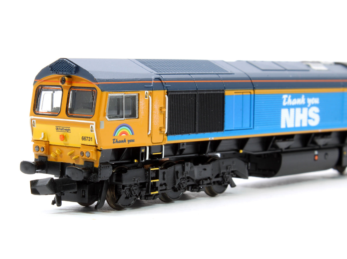 Pride of Britain Train Pack with Class 66/7 66731 "Captain Tom Moore - A True British Inspiration"