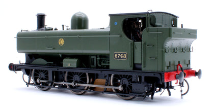 Class 57xx Pannier GWR Shirtbutton Green 6748 - Steam Tank Locomotive