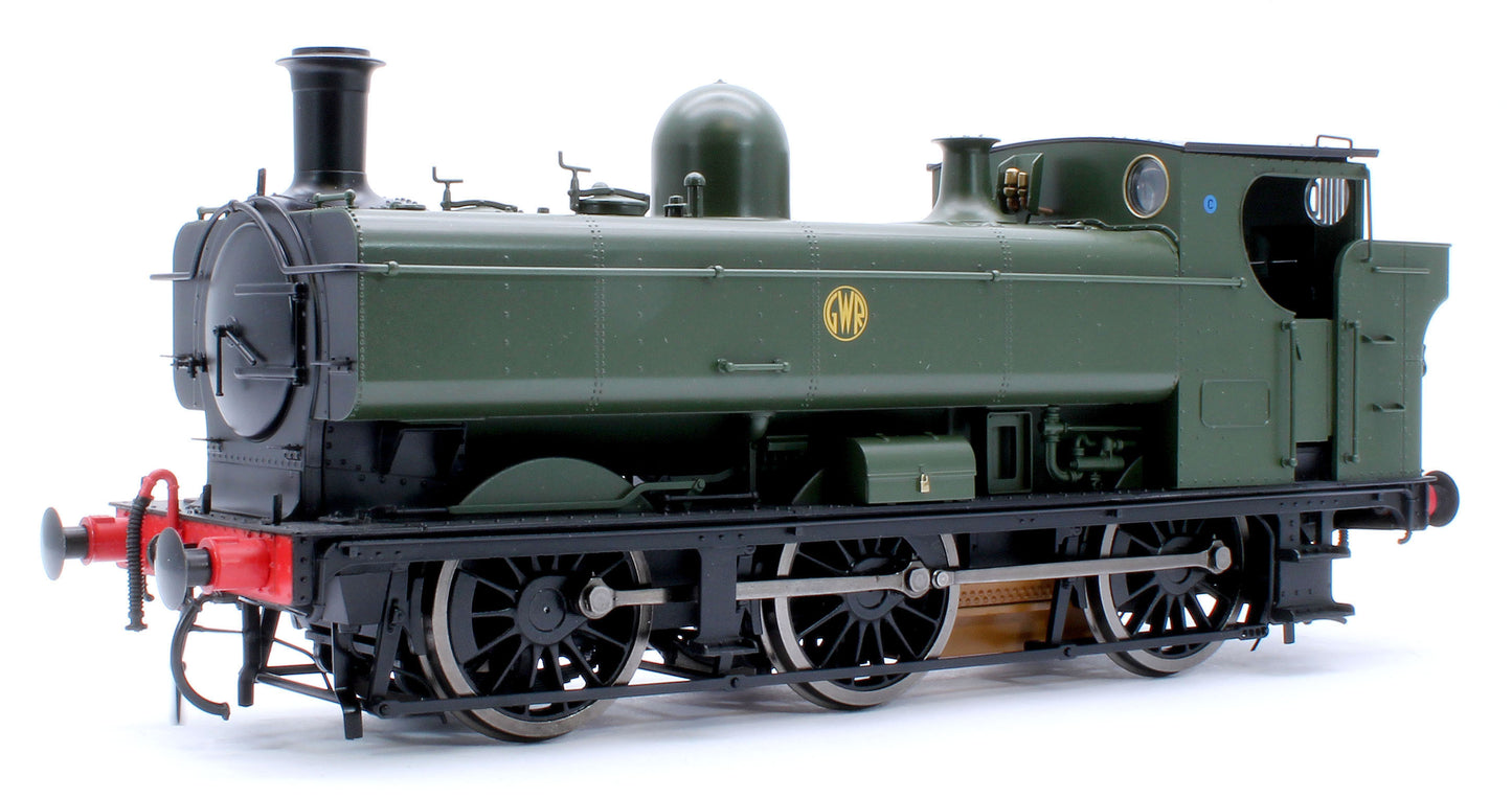 Class 57xx Pannier GWR Shirtbutton Green Unnumbered - Steam Tank Locomotive - Sound Fitted
