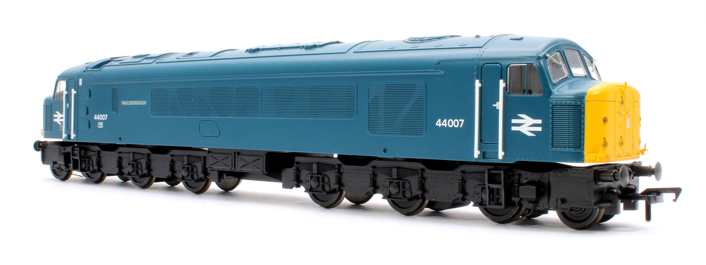 Pre-Owned Class 44 Disc Headcode 44007 'Ingleborough' BR Blue Diesel Locomotive - DCC Sound Fitted