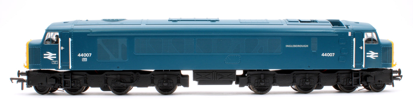 Class 44 Disc Headcode 44007 'Ingleborough' BR Blue Diesel Locomotive - DCC Sound