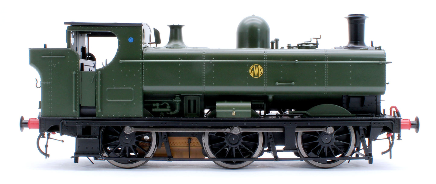 Class 57xx Pannier GWR Shirtbutton Green Unnumbered - Steam Tank Locomotive