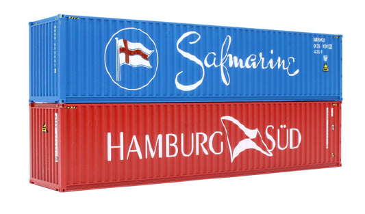 40Ft' Container Hamburg 533057 6/ Safmarine 035091 Twin Pack