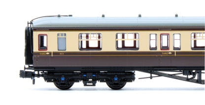 Pre-Owned 374-536B GWR Hawksworth Third Corridor GWR Chocolate & Cream No.855