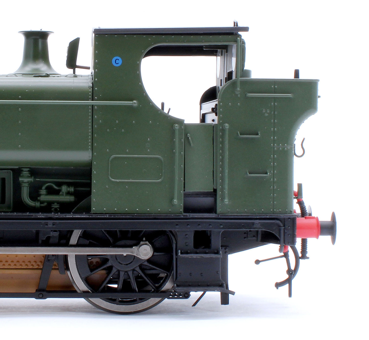 Class 57xx Pannier GWR Shirtbutton Green Unnumbered - Steam Tank Locomotive