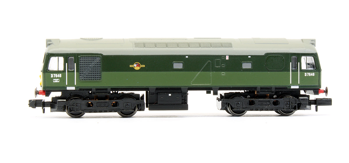 Pre-Owned Class 25/3 D7646 BR Two Tone Green Diesel Locomotive