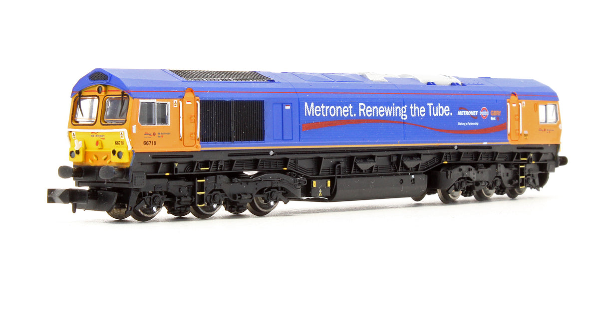 Pre-Owned Class 66718 Metronet Diesel Locomotive - Dummy