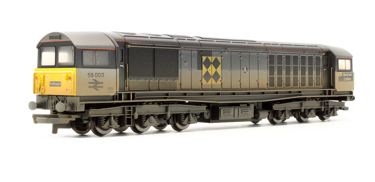 Pre-Owned Coal Sector Class 58003 'Markham Colliery' Diesel Locomotive - Weathered