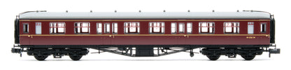 GWR Hawksworth Second Corridor BR Maroon W1723W