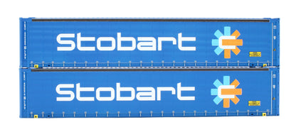 45 FT Curtain Side Container Stobart Twin Pack