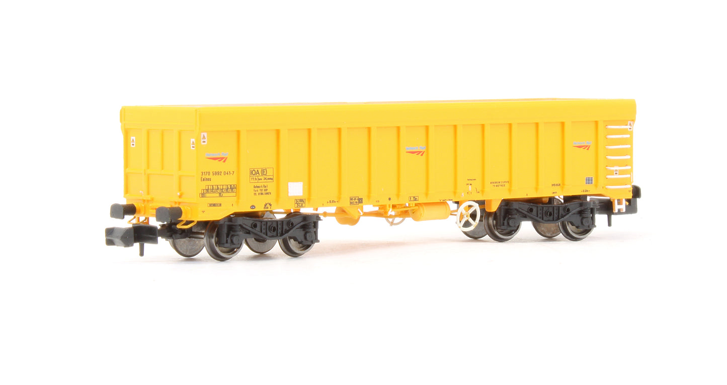 Pre-Owned IOA Ballast Wagon Network Rai Yellow '3170 5992 041-7