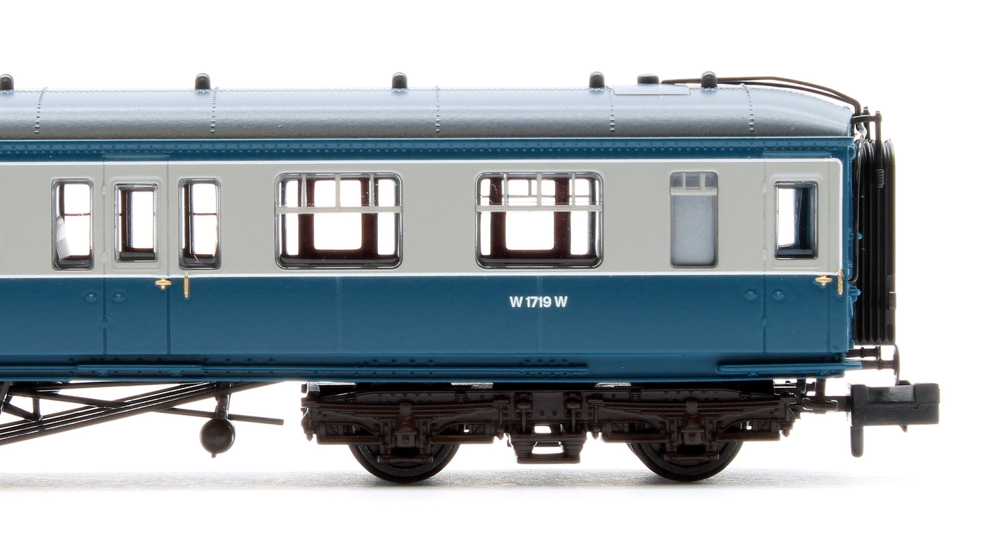 GWR Hawksworth Second Corridor BR Blue & Grey W1719W