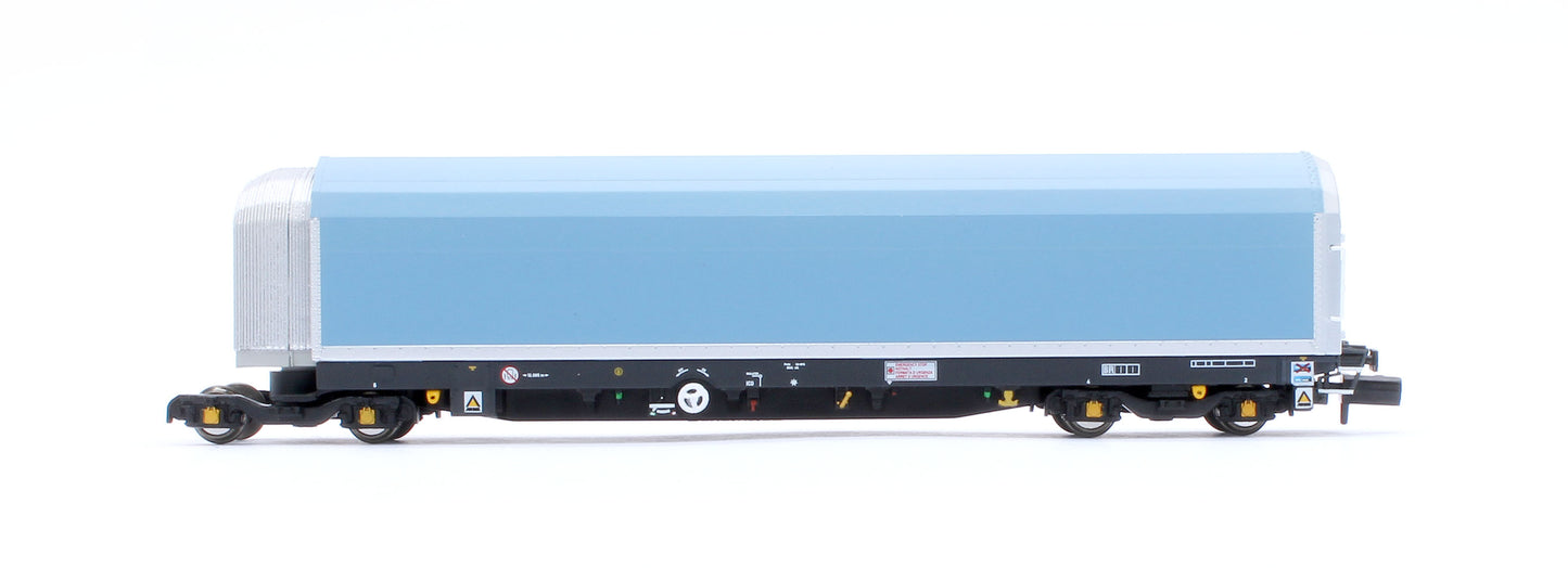 N/2mm 5-car Arbel WIA car carrier with RfD squadron branding. Wagon number 85 70 4971 001-8