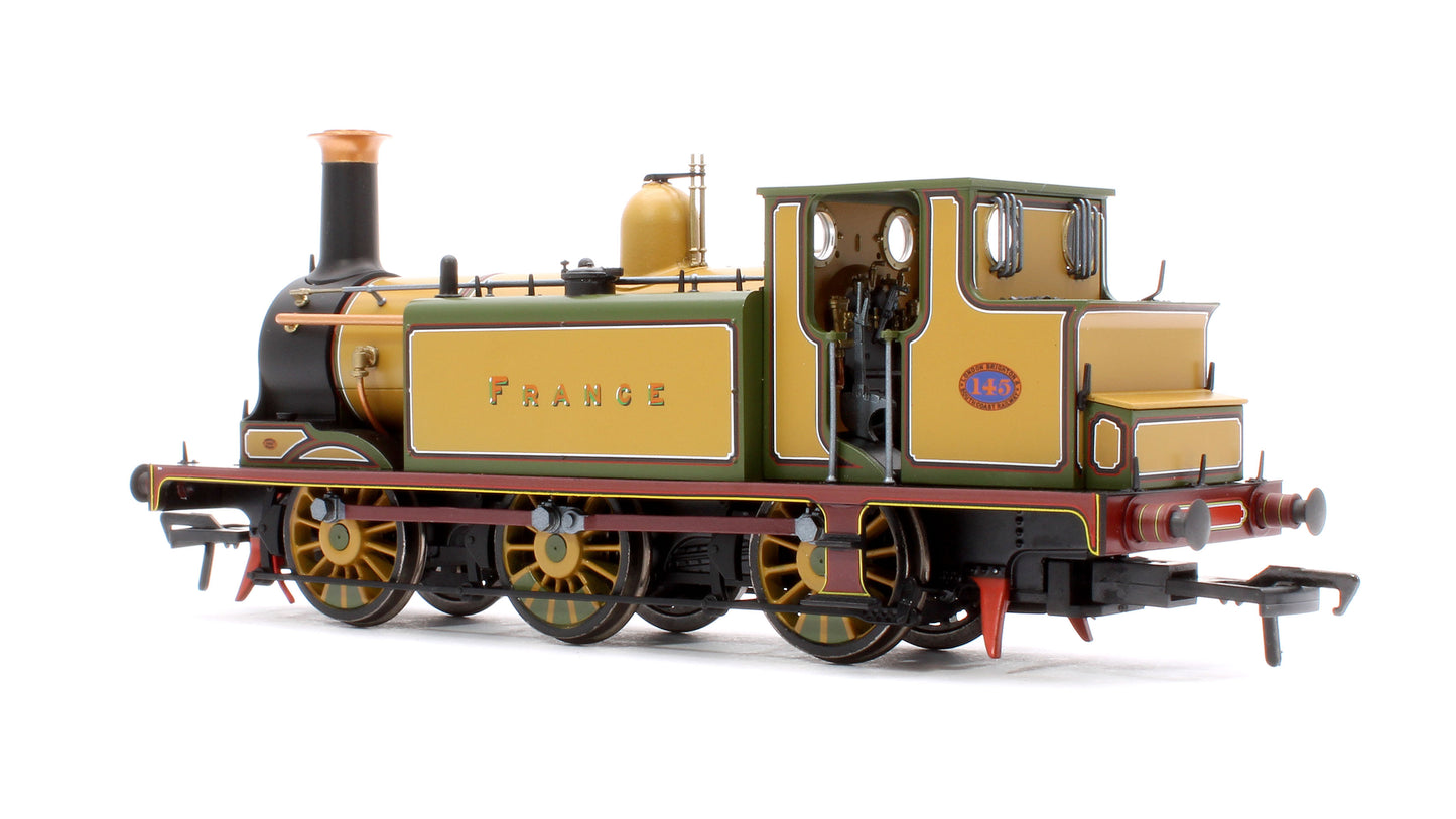 LBSCR Stroudley ‘E1’ 0-6-0T No. 145 France, LBSCR ‘Improved Engine Green’ - Steam Tank Locomotive