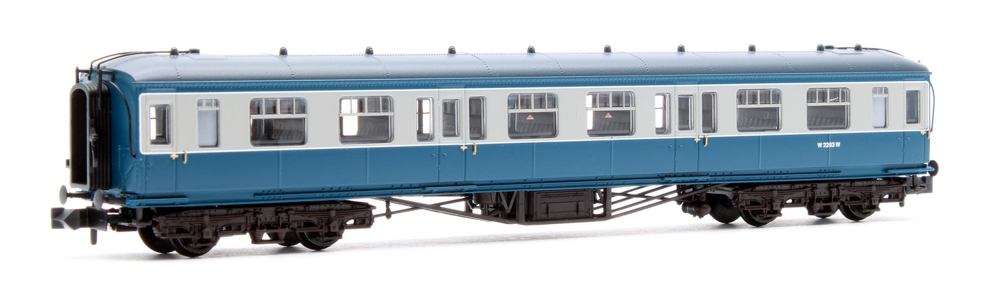 GWR Hawksworth Second Corridor BR Blue & Grey W2283W