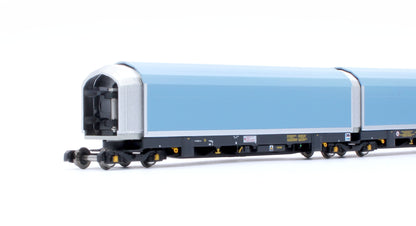 N/2mm 5-car Arbel WIA car carrier with RfD squadron branding. Wagon number 85 70 4971 001-8