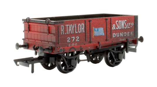 Pre-Owned OR76MW4002W 4 Plank Wagon - R Taylor & Sons Ltd - Weathered