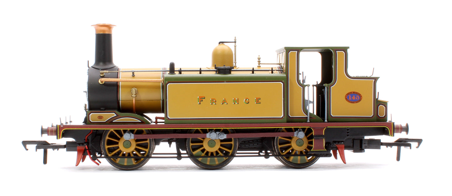 LBSCR Stroudley ‘E1’ 0-6-0T No. 145 France, LBSCR ‘Improved Engine Green’ - Steam Tank Locomotive
