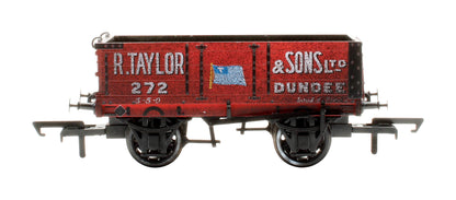 Pre-Owned OR76MW4002W 4 Plank Wagon - R Taylor & Sons Ltd - Weathered