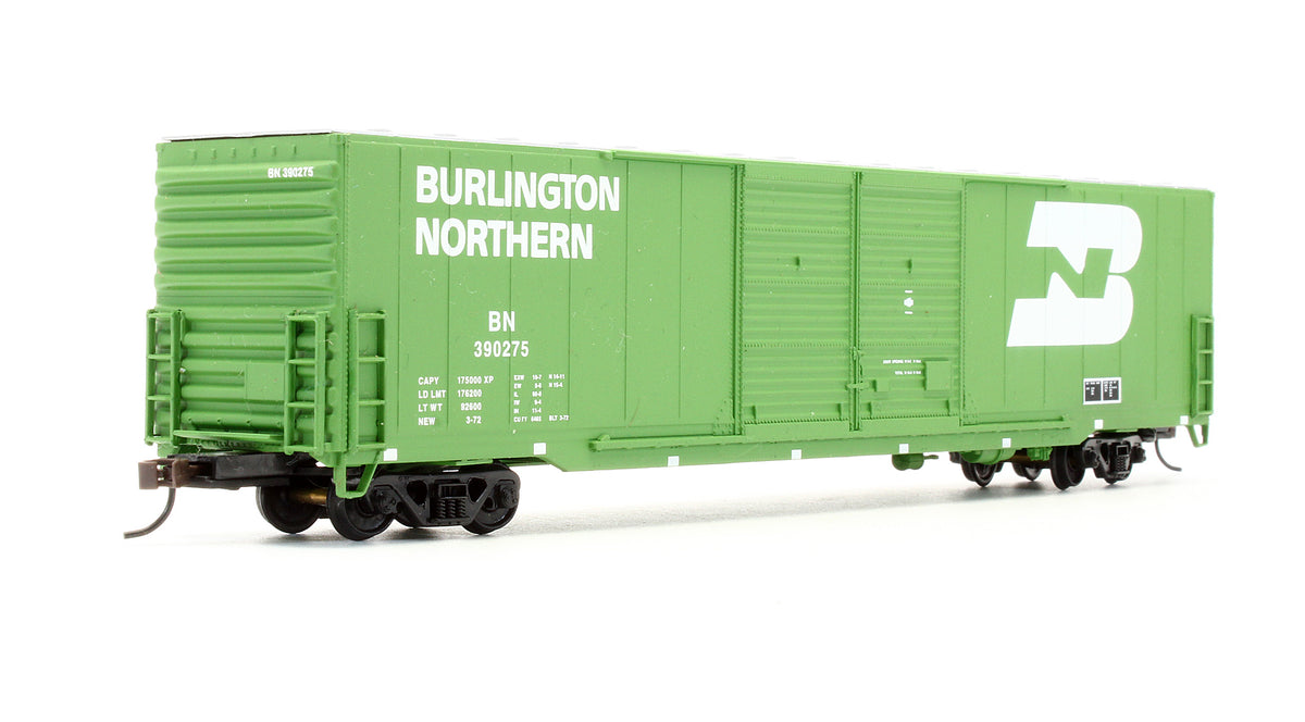 Pre-Owned Pullman Standard 60' Auto Box Car Double Door Burlington Northern - Road #390275