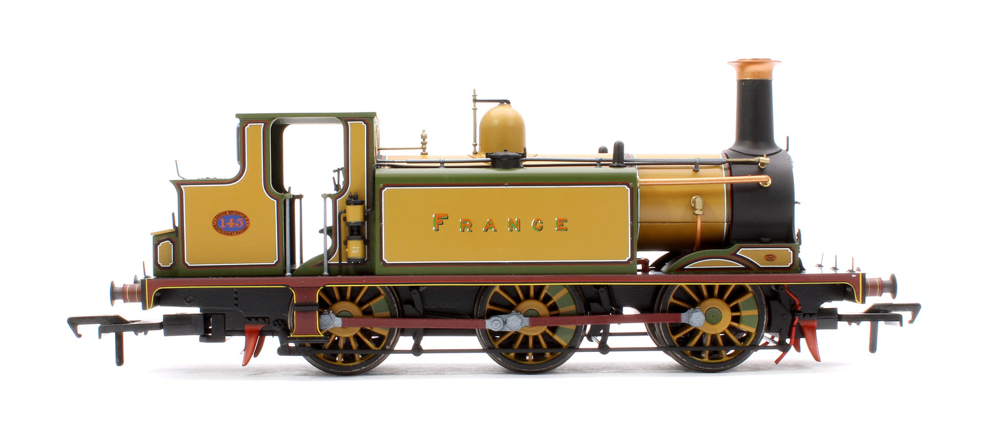 LBSCR Stroudley ‘E1’ 0-6-0T No. 145 France, LBSCR ‘Improved Engine Green’ - Steam Tank Locomotive