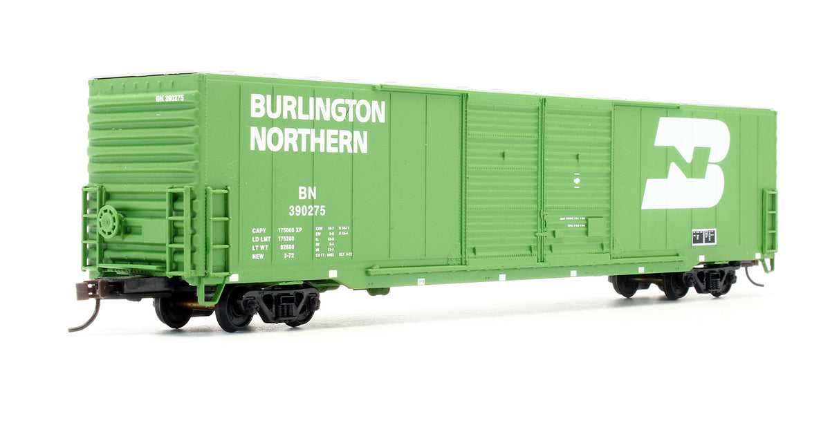 Pre-Owned Pullman Standard 60' Auto Box Car Double Door Burlington Northern - Road #390275