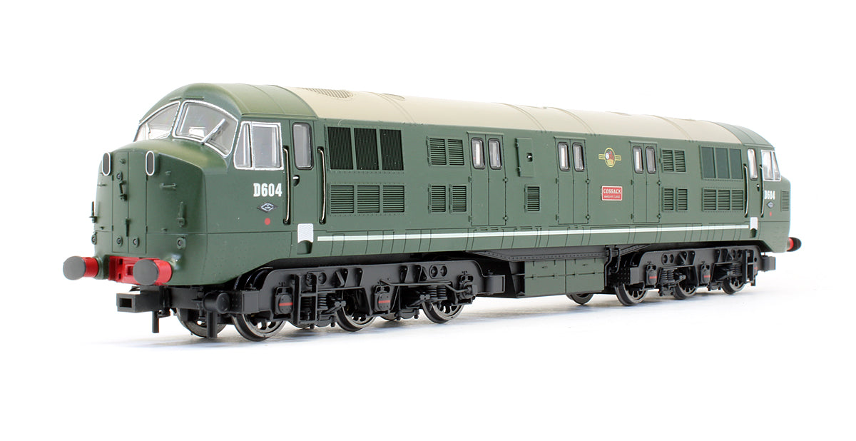 Pre-Owned D600 Warship D604 'Cossack' BR Green Locomotive - Limited Edition