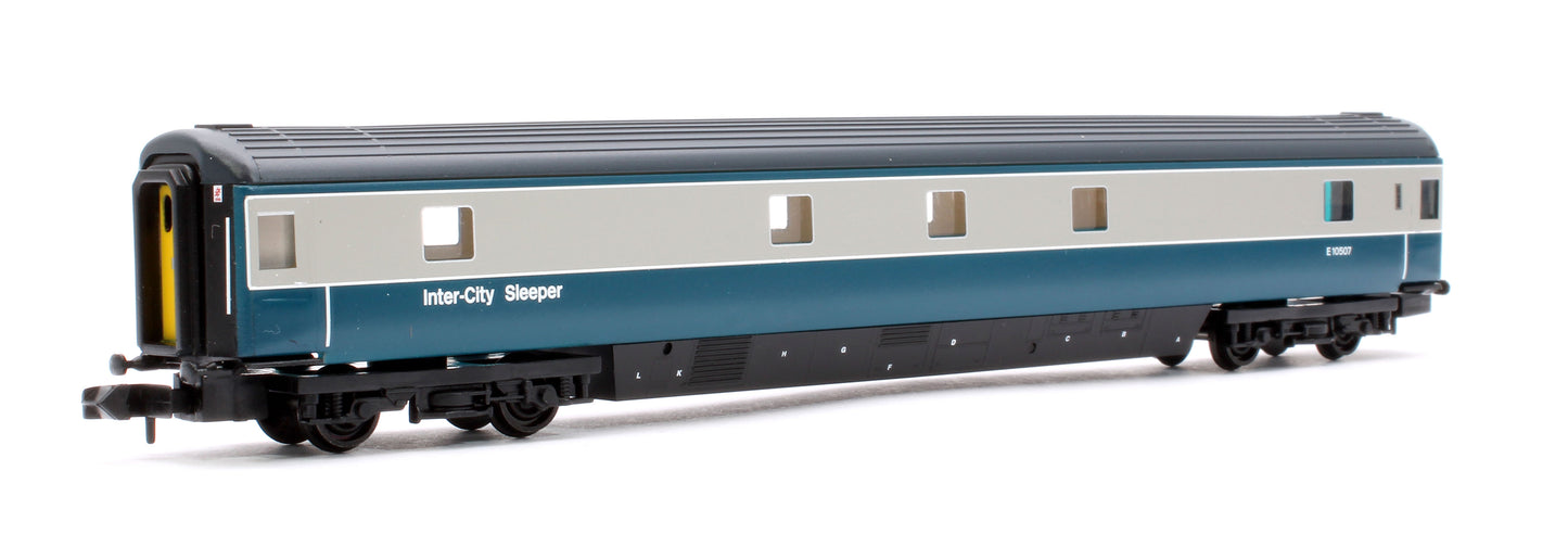 BR Mk3 SLEP Sleeper with Pantry BR Blue & Grey (Inter-City Sleeper) No.E10507