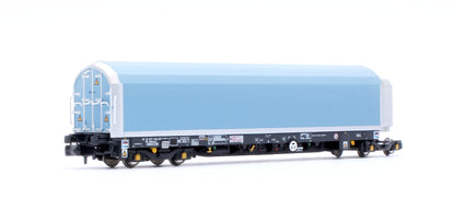 N/2mm 5-car Arbel WIA car carrier with RfD squadron branding. Wagon number 85 70 4971 022-4