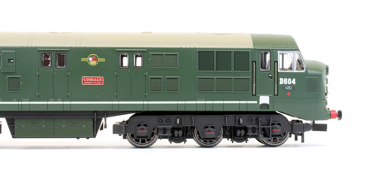 Pre-Owned D600 Warship D604 'Cossack' BR Green Locomotive - Limited Edition