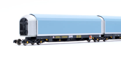 N/2mm 5-car Arbel WIA car carrier with RfD squadron branding. Wagon number 85 70 4971 022-4