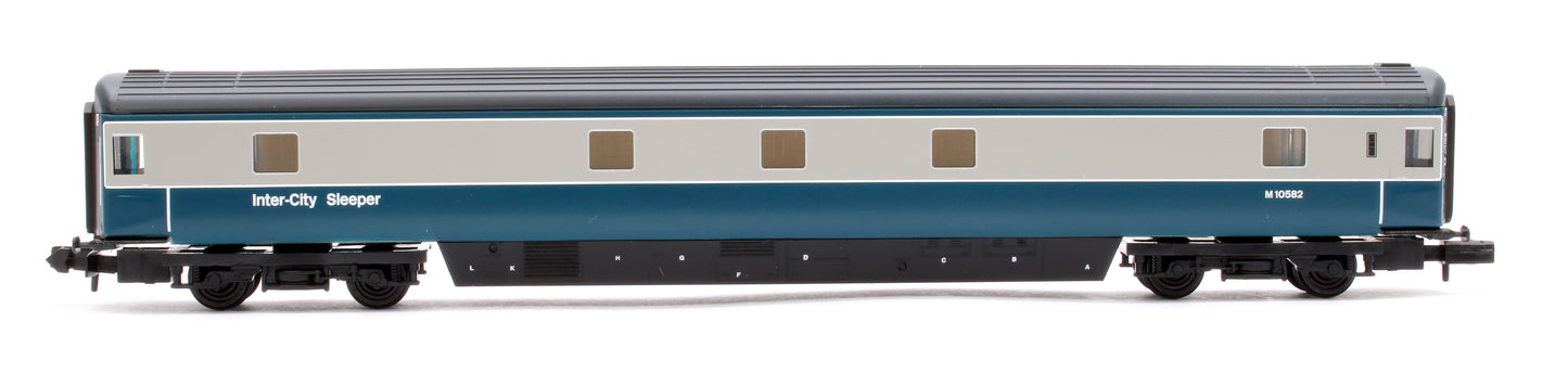 BR Mk3 SLEP Sleeper with Pantry BR Blue & Grey (Inter-City Sleeper) No.M10582