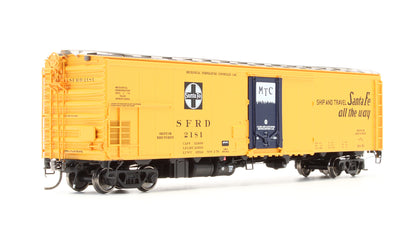 Pre-Owned Santa Fe RR 56 Mech. Reefer San Francisco Chief Slogan  - Road #2181
