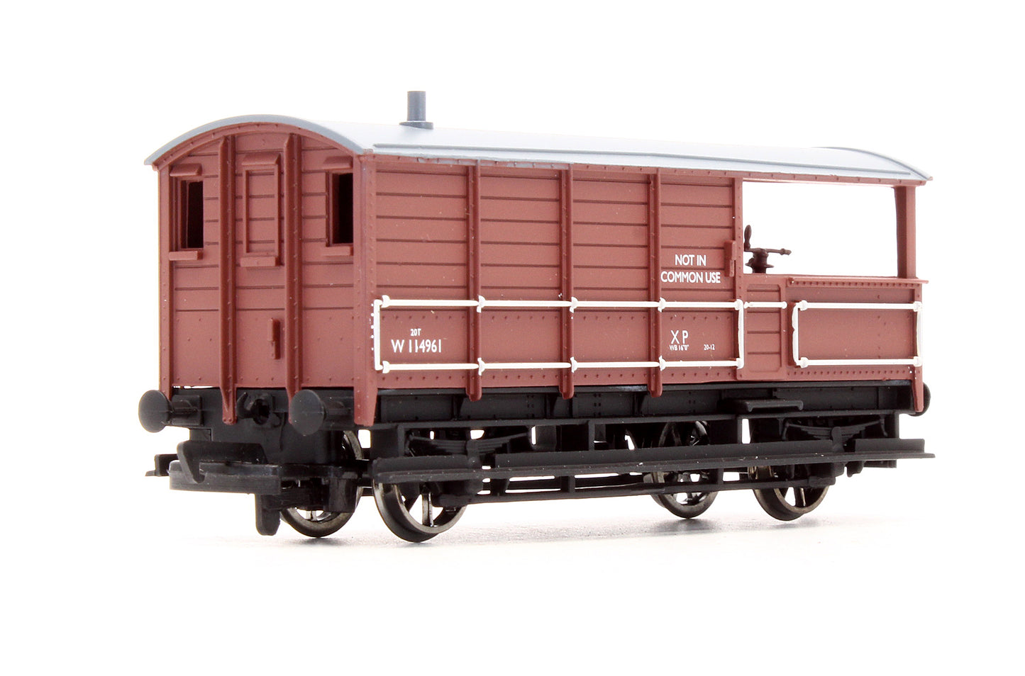 Pre-Owned 20 Ton Toad Brake Van BR Brown 'W 114961'