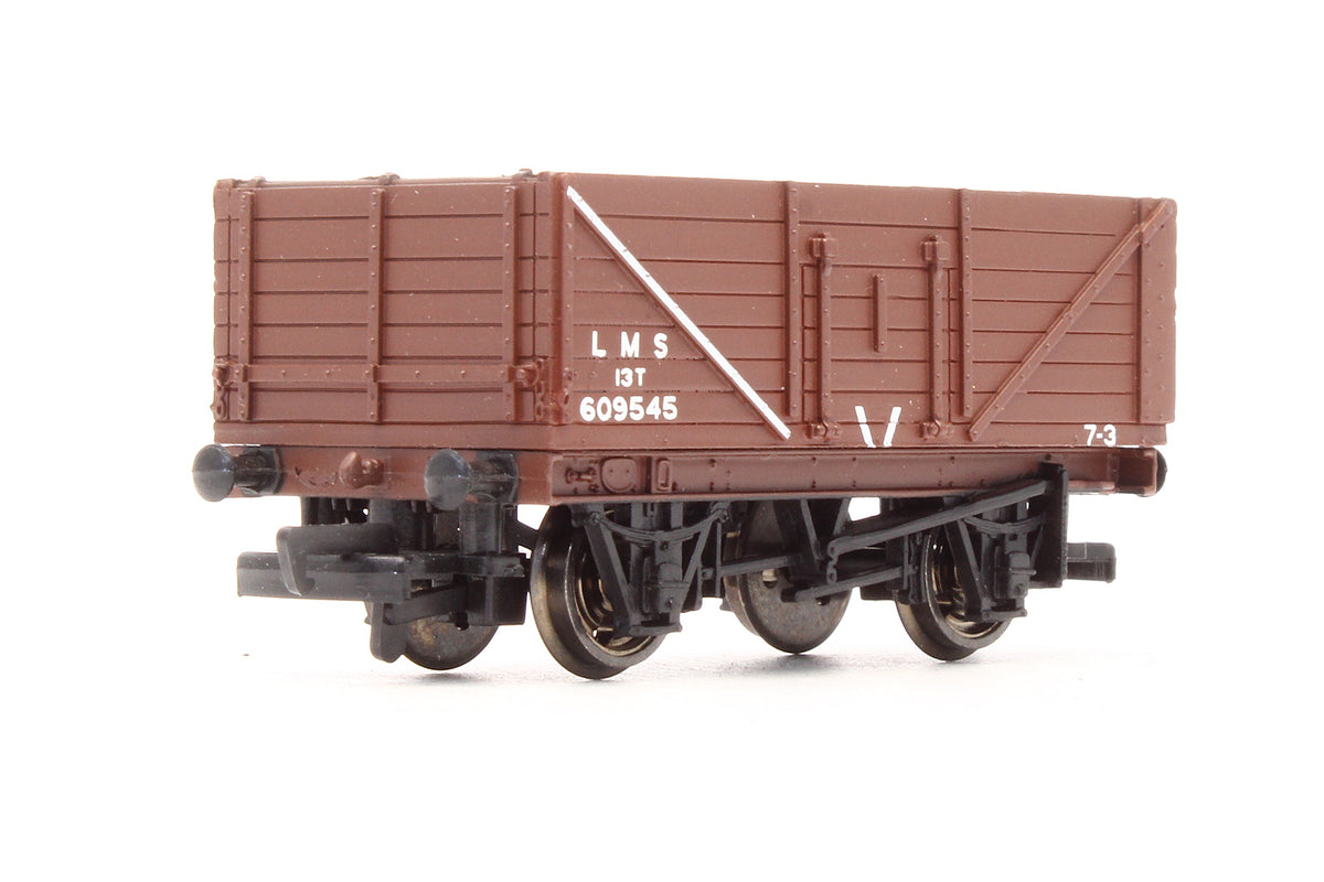 Pre-Owned 7 Plank Wagon LMS Oxide '609545'