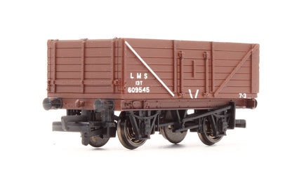 Pre-Owned 7 Plank Wagon LMS Oxide '609545'