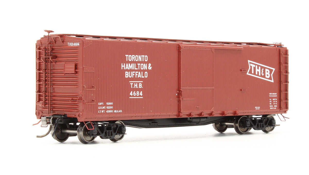 Pre-Owned USRA D-S Boxcar Toronto, Hamilton & Buffalo - Brown  - Road #4684