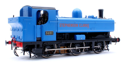 Class 87xx Pannier Stephenson Clarke Blue 3650 - Steam Tank Locomotive - Sound Fitted