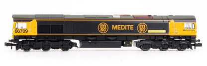 Pre-Owned Class 66709 Medite GB Railfreight 'Joseph Arnold Davies' Diesel Locomotive