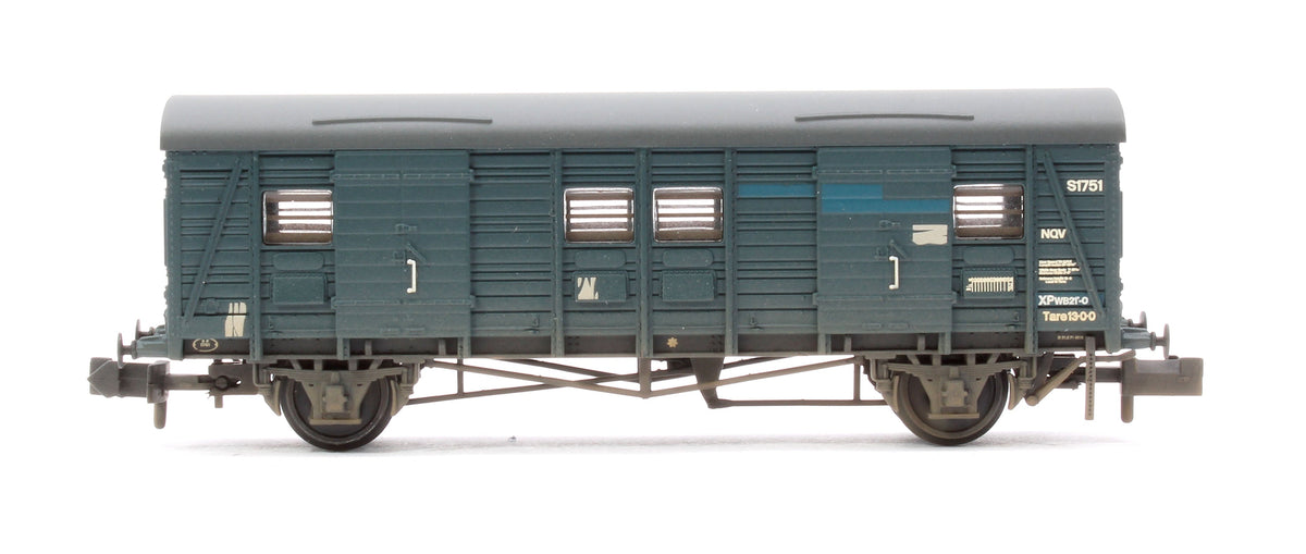 Pre-Owned SR NQV (Ex-CCT) Covered Carriage Truck BR Blue No.S1751 - Weathered