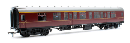 BR Mk1 CK Composite Corridor BR Maroon SC16192 - Fitted Passengers